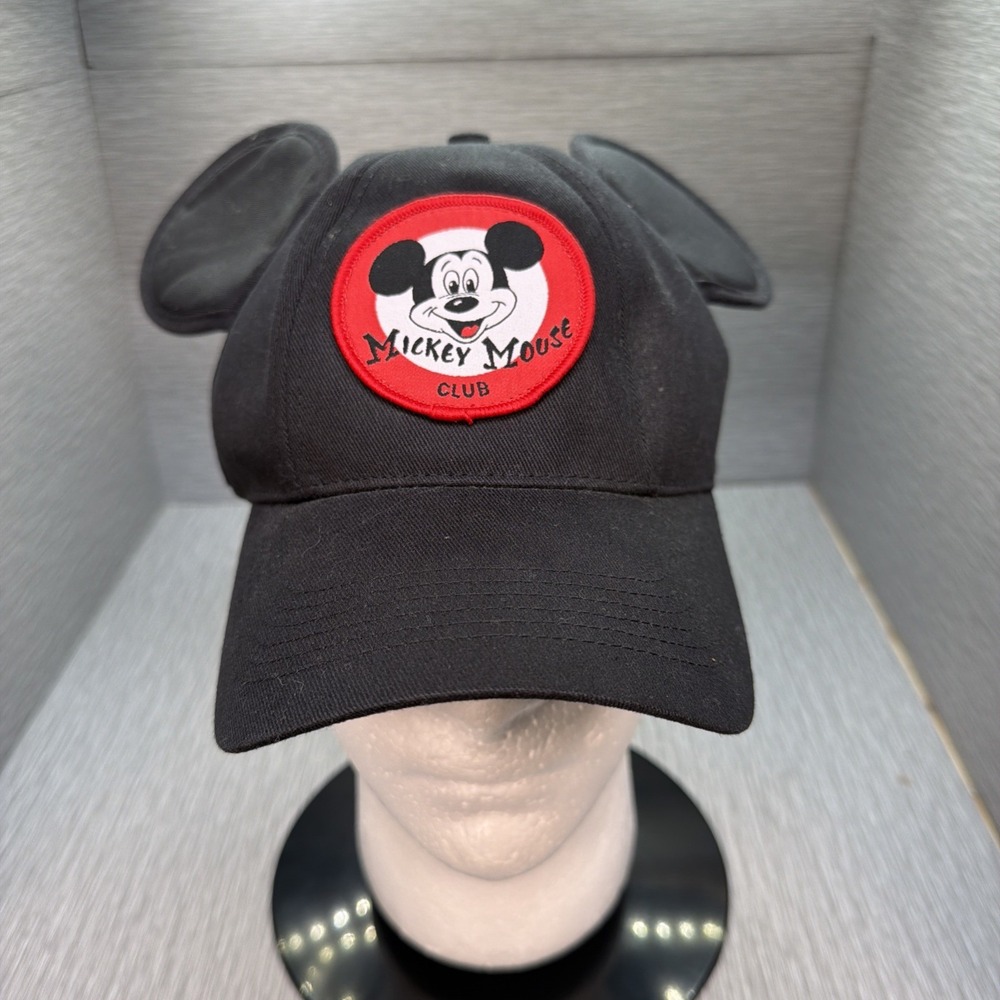 Disney Mickey Mouse Ears Hat‎ Mouseketeer Club Cap Adjustable Adult Park Ears